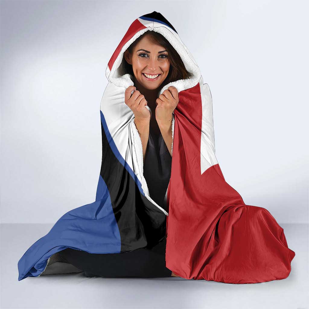 Caribbean Sint Eustatius Personalized Hooded Blanket Statia Superba et confidens - Wonder Print Shop