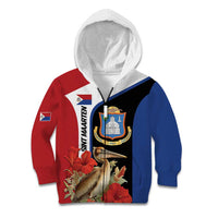 Caribbean Sint Eustatius Personalized Kid Hoodie Statia Superba et confidens - Wonder Print Shop