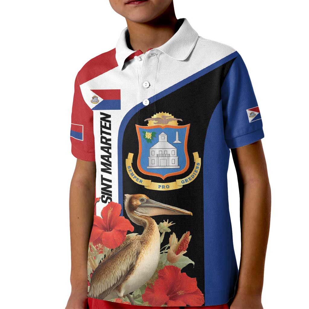 Caribbean Sint Eustatius Personalized Kid Polo Shirt Statia Superba et confidens - Wonder Print Shop