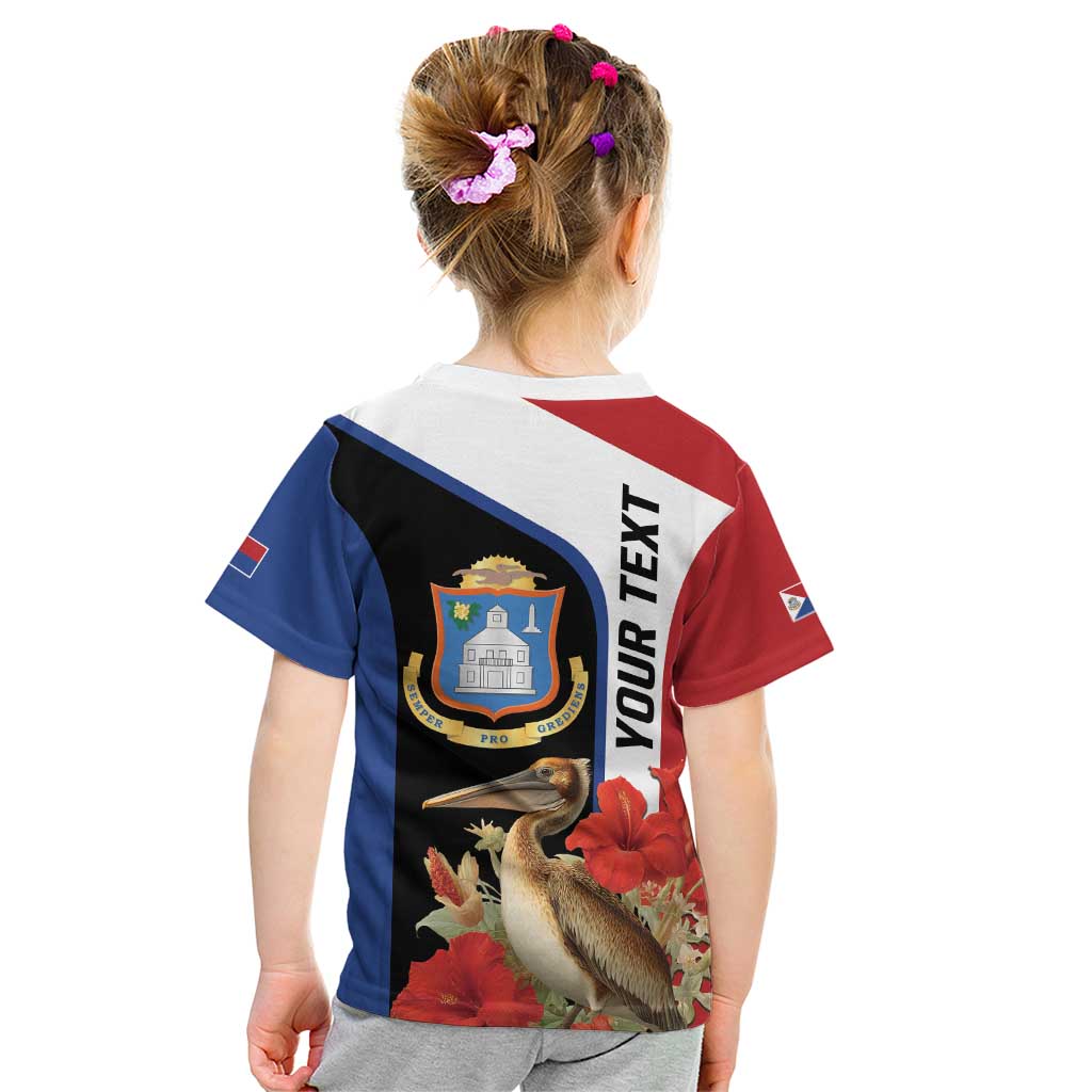 Caribbean Sint Eustatius Personalized Kid T Shirt Statia Superba et confidens - Wonder Print Shop