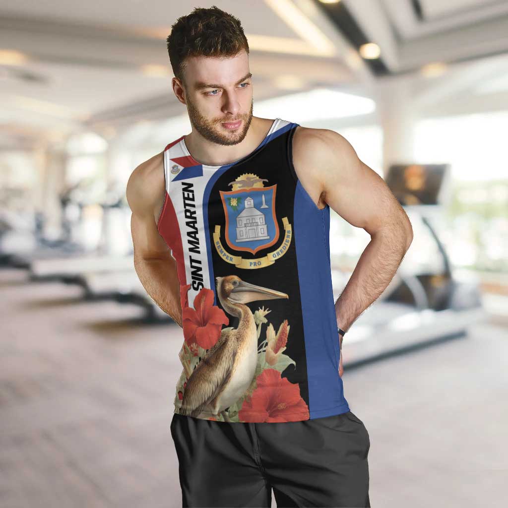 Caribbean Sint Eustatius Personalized Men Tank Top Statia Superba et confidens - Wonder Print Shop