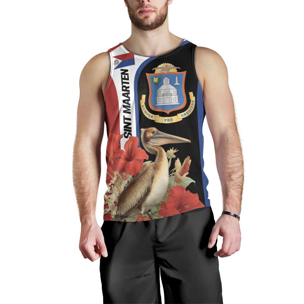 Caribbean Sint Eustatius Personalized Men Tank Top Statia Superba et confidens - Wonder Print Shop