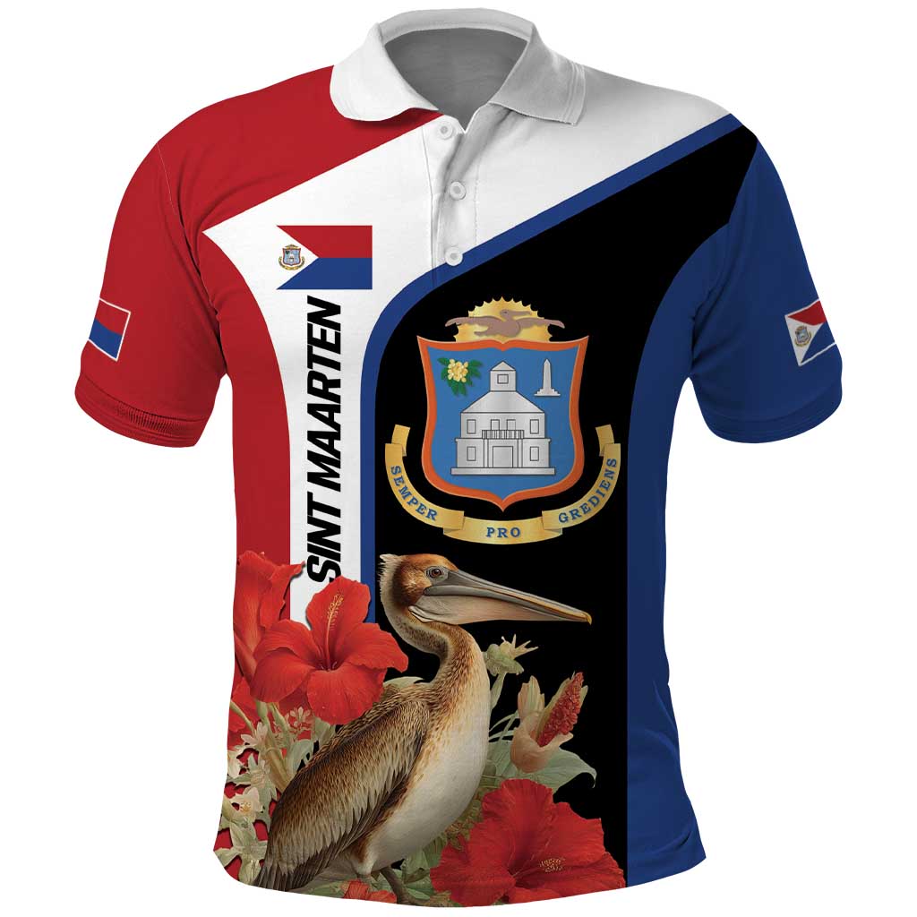 Caribbean Sint Eustatius Personalized Polo Shirt Statia Superba et confidens - Wonder Print Shop