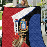 Caribbean Sint Eustatius Personalized Quilt Statia Superba et confidens - Wonder Print Shop