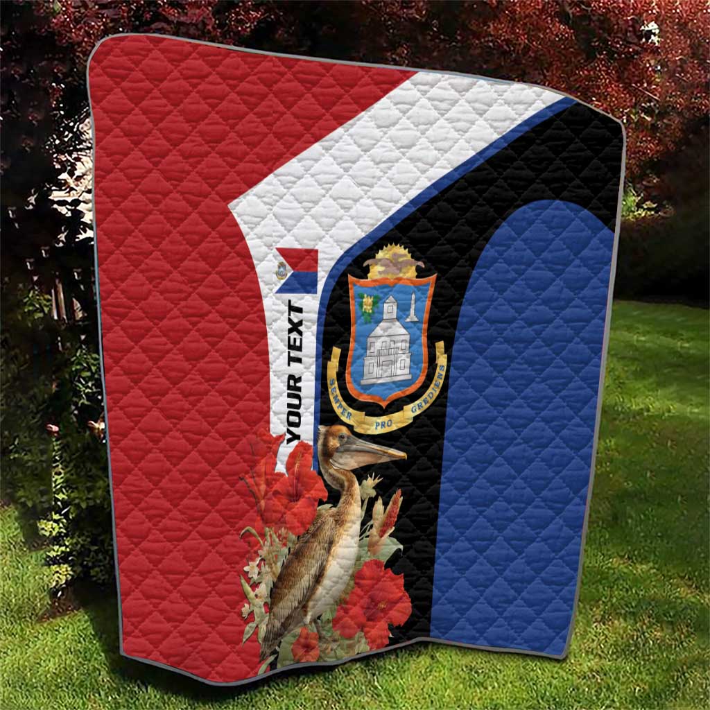 Caribbean Sint Eustatius Personalized Quilt Statia Superba et confidens - Wonder Print Shop