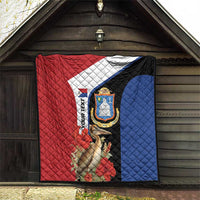 Caribbean Sint Eustatius Personalized Quilt Statia Superba et confidens - Wonder Print Shop