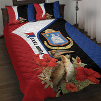 Caribbean Sint Eustatius Personalized Quilt Bed Set Statia Superba et confidens - Wonder Print Shop