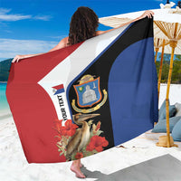 Caribbean Sint Eustatius Personalized Sarong Statia Superba et confidens - Wonder Print Shop