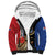 Caribbean Sint Eustatius Personalized Sherpa Hoodie Statia Superba et confidens - Wonder Print Shop