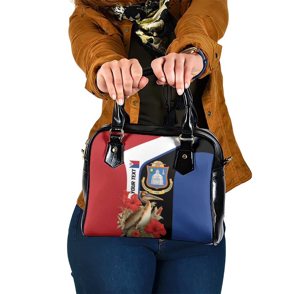 Caribbean Sint Eustatius Personalized Shoulder Handbag Statia Superba et confidens - Wonder Print Shop