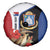 Caribbean Sint Eustatius Personalized Spare Tire Cover Statia Superba et confidens - Wonder Print Shop