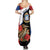 Caribbean Sint Eustatius Personalized Summer Maxi Dress Statia Superba et confidens - Wonder Print Shop