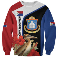 Caribbean Sint Eustatius Personalized Sweatshirt Statia Superba et confidens - Wonder Print Shop