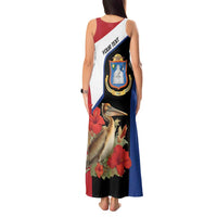 Caribbean Sint Eustatius Personalized Tank Maxi Dress Statia Superba et confidens - Wonder Print Shop