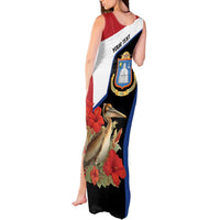 Caribbean Sint Eustatius Personalized Tank Maxi Dress Statia Superba et confidens - Wonder Print Shop