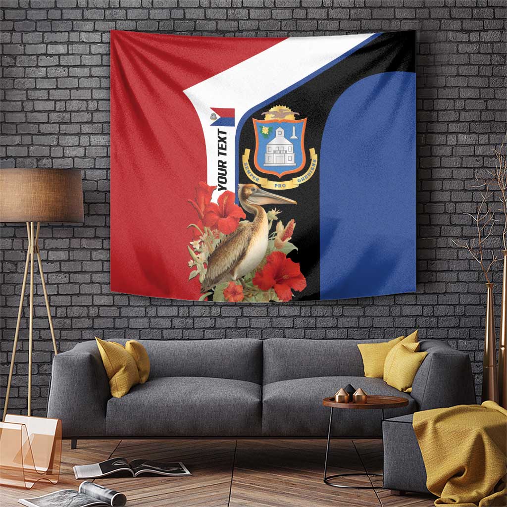 Caribbean Sint Eustatius Personalized Tapestry Statia Superba et confidens - Wonder Print Shop
