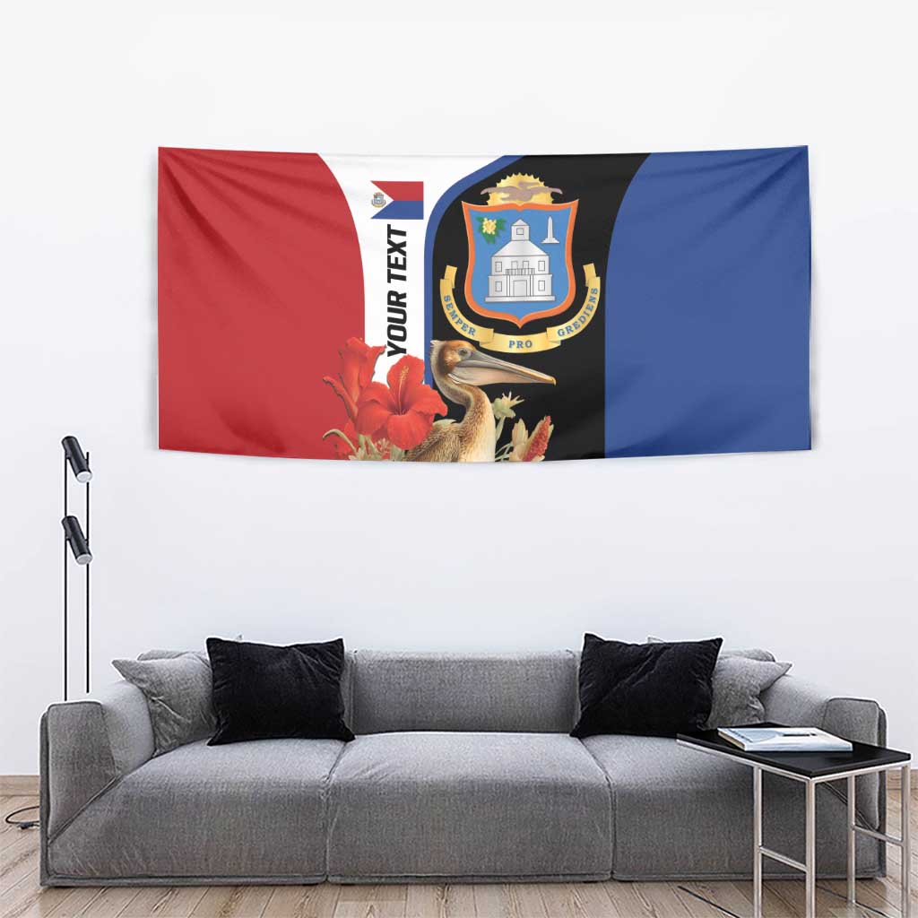 Caribbean Sint Eustatius Personalized Tapestry Statia Superba et confidens - Wonder Print Shop