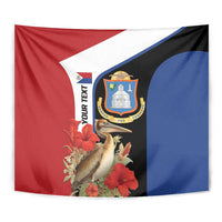 Caribbean Sint Eustatius Personalized Tapestry Statia Superba et confidens - Wonder Print Shop