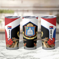 Caribbean Sint Eustatius Personalized Tumbler Cup Statia Superba et confidens - Wonder Print Shop