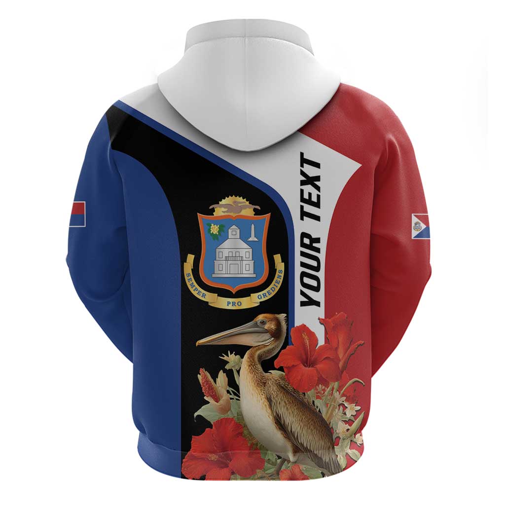 Caribbean Sint Eustatius Personalized Zip Hoodie Statia Superba et confidens - Wonder Print Shop