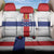 Personalized Nederlandse Antillen 1959-1986 Back Car Seat Cover Simple Flag Style - Wonder Print Shop
