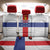 Personalized Nederlandse Antillen 1959-1986 Back Car Seat Cover Simple Flag Style - Wonder Print Shop