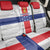 Personalized Nederlandse Antillen 1959-1986 Back Car Seat Cover Simple Flag Style - Wonder Print Shop