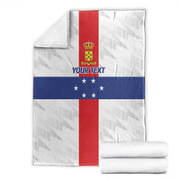 Personalized Nederlandse Antillen 1959-1986 Blanket Simple Flag Style - Wonder Print Shop