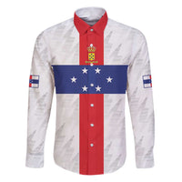 Personalized Nederlandse Antillen 1959-1986 Family Matching Puletasi and Hawaiian Shirt Simple Flag Style - Wonder Print Shop