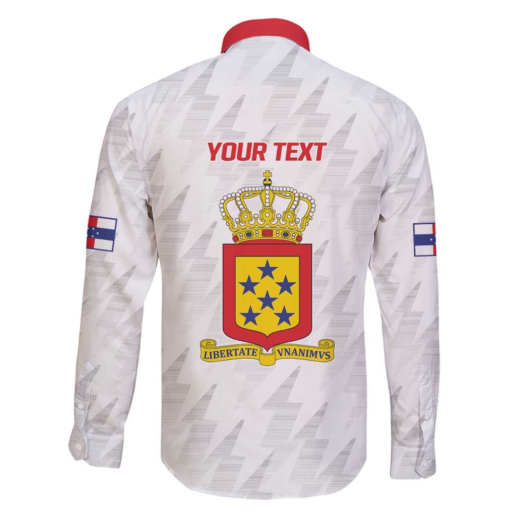 Personalized Nederlandse Antillen 1959-1986 Family Matching Tank Maxi Dress and Hawaiian Shirt Simple Flag Style - Wonder Print Shop