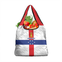 Personalized Nederlandse Antillen 1959-1986 Grocery Bag Simple Flag Style - Wonder Print Shop