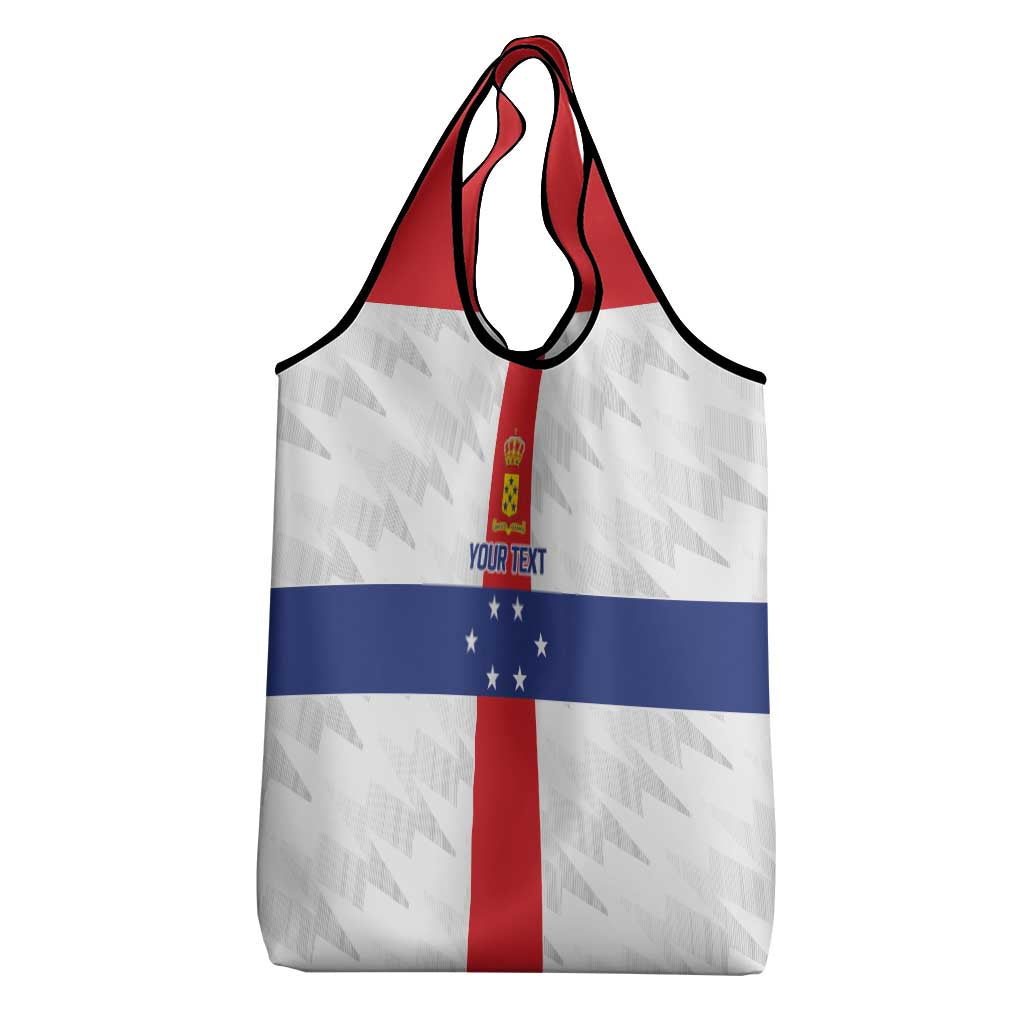 Personalized Nederlandse Antillen 1959-1986 Grocery Bag Simple Flag Style - Wonder Print Shop