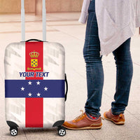 Personalized Nederlandse Antillen 1959-1986 Luggage Cover Simple Flag Style - Wonder Print Shop