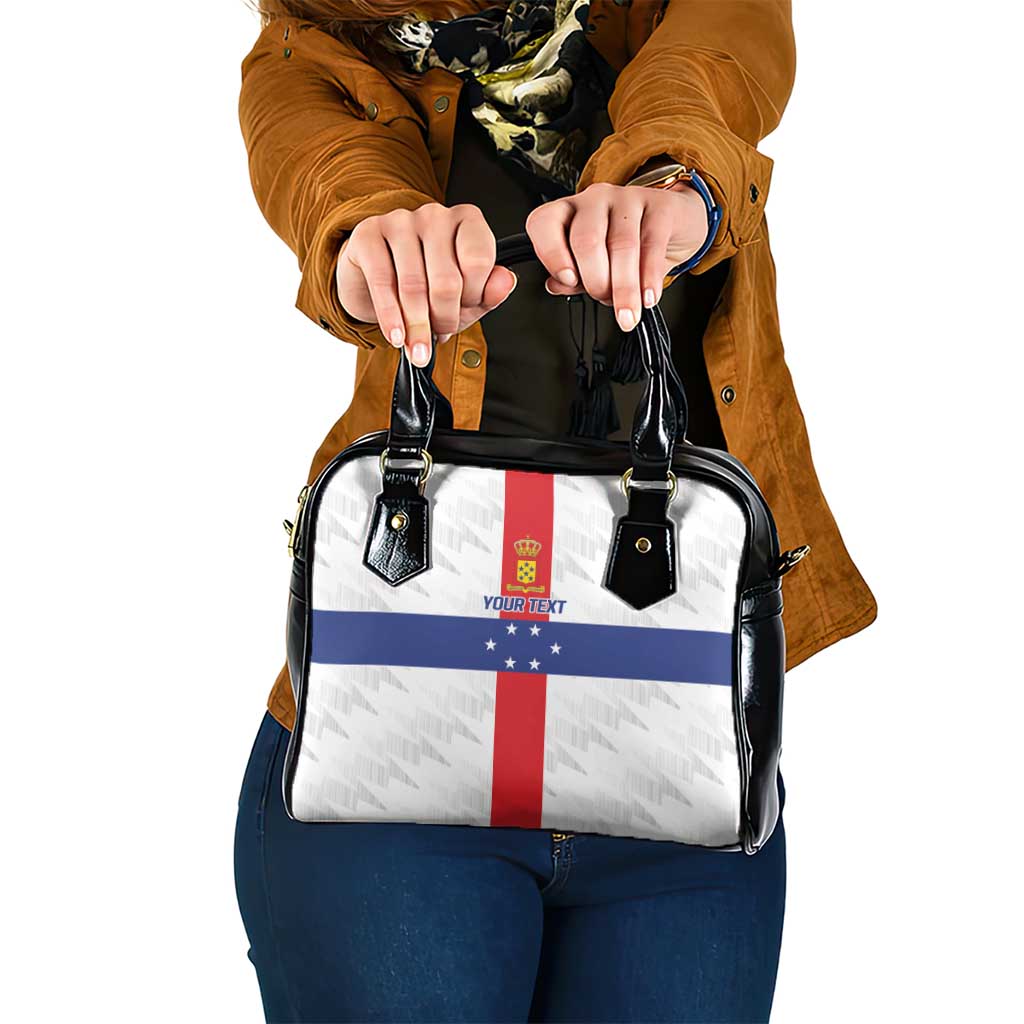 Personalized Nederlandse Antillen 1959-1986 Shoulder Handbag Simple Flag Style - Wonder Print Shop