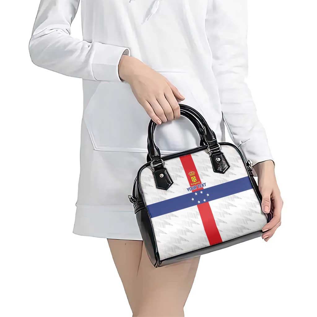 Personalized Nederlandse Antillen 1959-1986 Shoulder Handbag Simple Flag Style - Wonder Print Shop