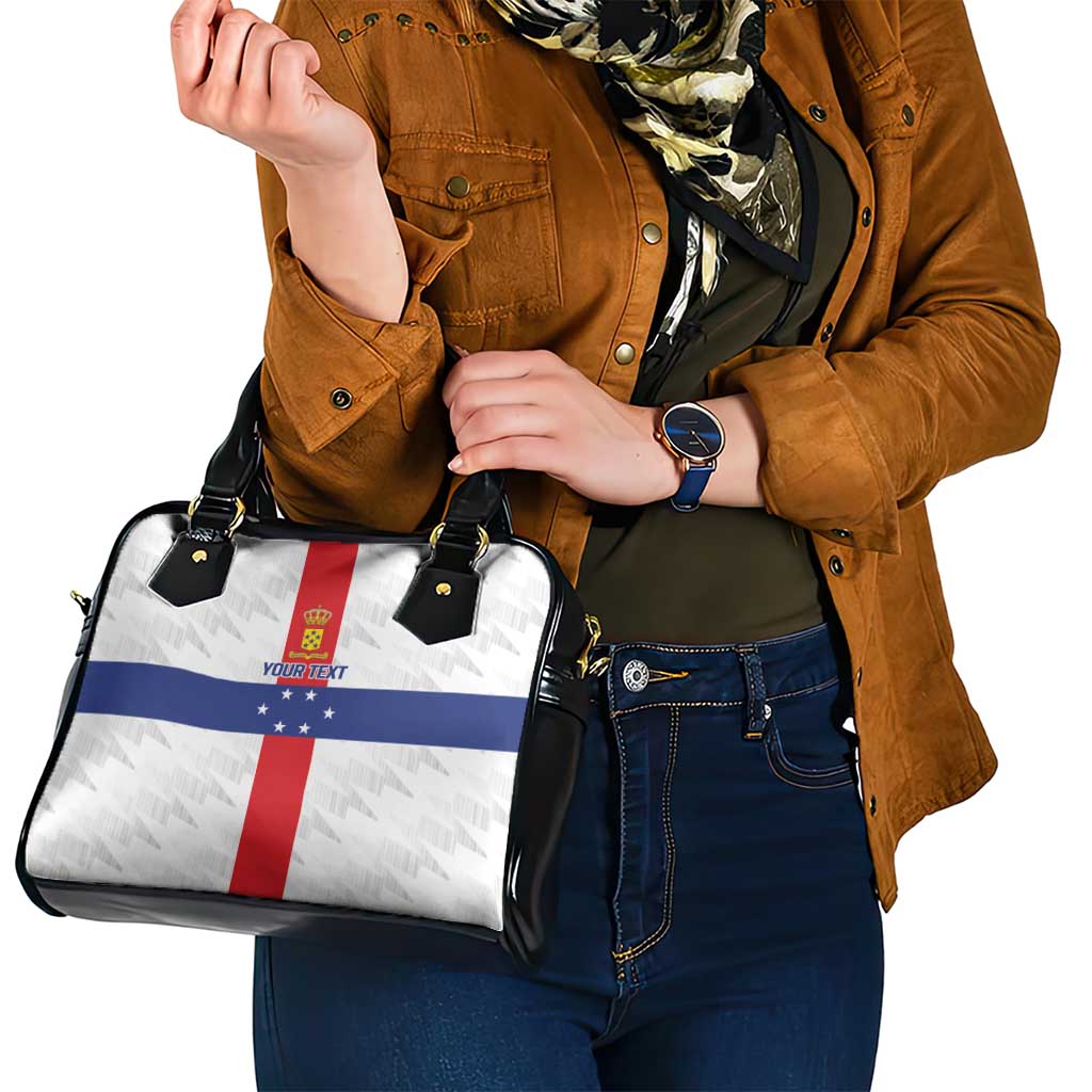 Personalized Nederlandse Antillen 1959-1986 Shoulder Handbag Simple Flag Style - Wonder Print Shop
