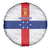 Personalized Nederlandse Antillen 1959-1986 Spare Tire Cover Simple Flag Style - Wonder Print Shop