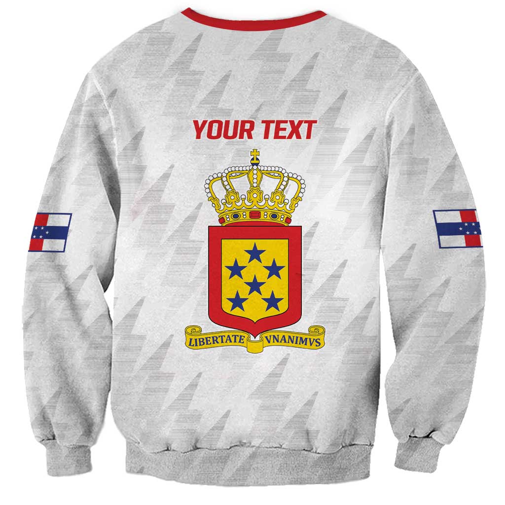 Personalized Nederlandse Antillen 1959-1986 Sweatshirt Simple Flag Style - Wonder Print Shop