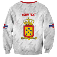 Personalized Nederlandse Antillen 1959-1986 Sweatshirt Simple Flag Style - Wonder Print Shop