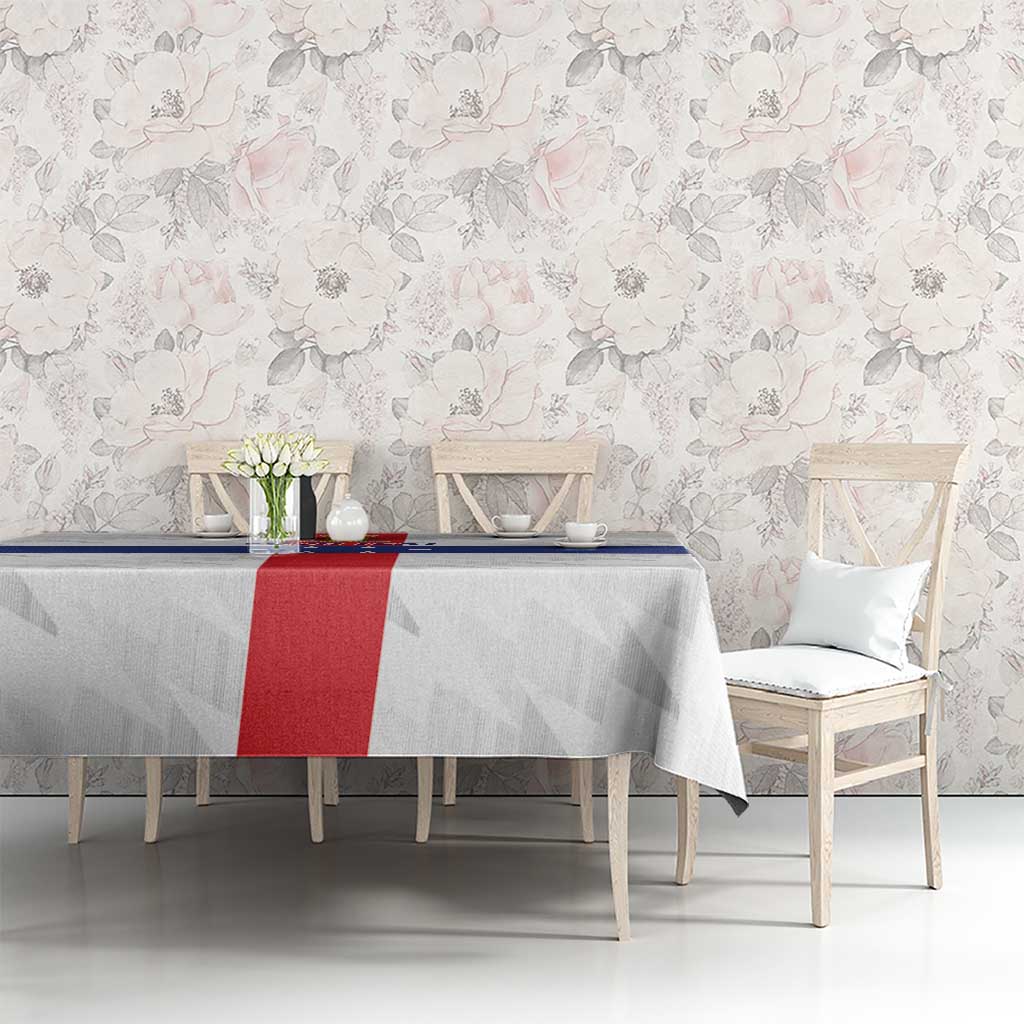 Personalized Nederlandse Antillen 1959-1986 Tablecloth Simple Flag Style - Wonder Print Shop
