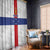 Personalized Nederlandse Antillen 1959-1986 Window Curtain Simple Flag Style - Wonder Print Shop
