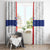 Personalized Nederlandse Antillen 1959-1986 Window Curtain Simple Flag Style - Wonder Print Shop