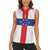 Personalized Nederlandse Antillen 1959-1986 Women Sleeveless Polo Shirt Simple Flag Style - Wonder Print Shop