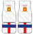 Personalized Nederlandse Antillen 1986-2010 Car Mats Simple Flag Style - Wonder Print Shop