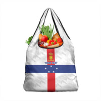 Personalized Nederlandse Antillen 1986-2010 Grocery Bag Simple Flag Style - Wonder Print Shop