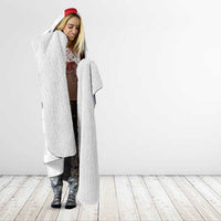 Personalized Nederlandse Antillen 1986-2010 Hooded Blanket Simple Flag Style - Wonder Print Shop