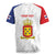 Personalized Nederlandse Antillen 1986-2010 Rugby Jersey Simple Flag Style - Wonder Print Shop