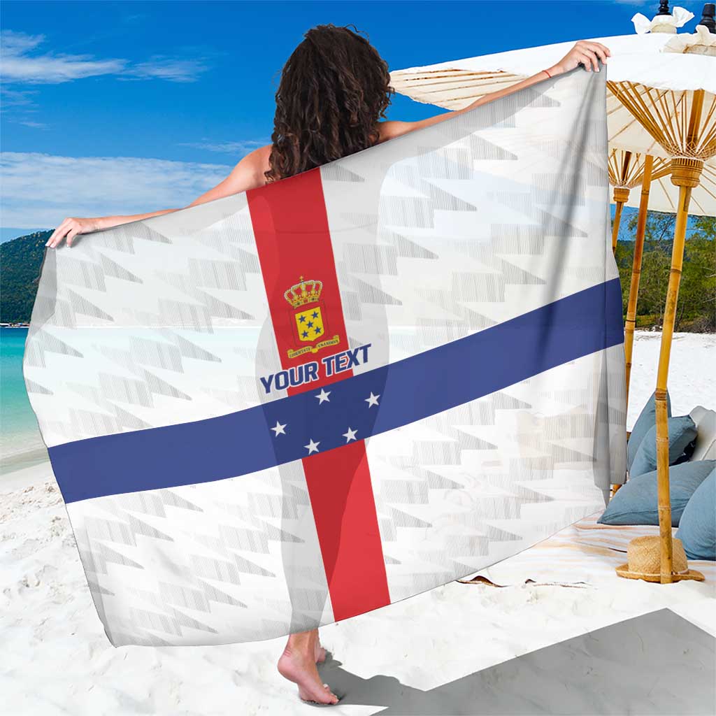 Personalized Nederlandse Antillen 1986-2010 Sarong Simple Flag Style - Wonder Print Shop