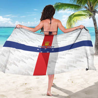 Personalized Nederlandse Antillen 1986-2010 Sarong Simple Flag Style - Wonder Print Shop