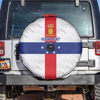 Personalized Nederlandse Antillen 1986-2010 Spare Tire Cover Simple Flag Style - Wonder Print Shop